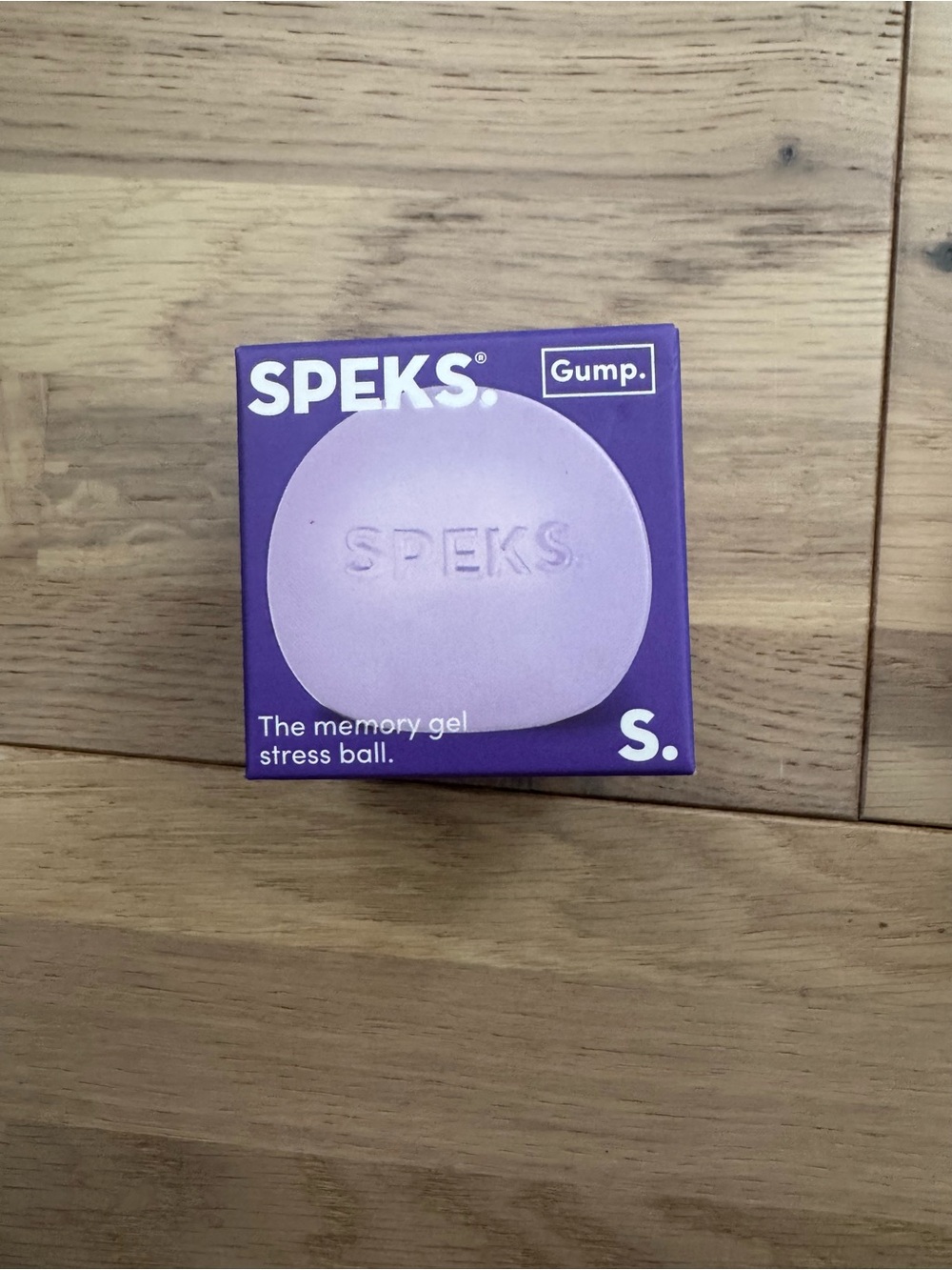 Gump Memory Gel Stress Ball - Purple